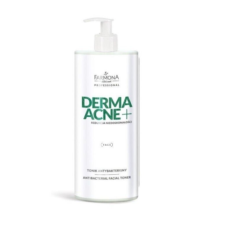 FARMONA DERMAACNE antibakterinis tonikas riebiai linkusiai į akne odai, 500 ml. FARMONA DERMAACNE antibakterinis tonikas riebiai linkusiai į akne odai, 500 ml.