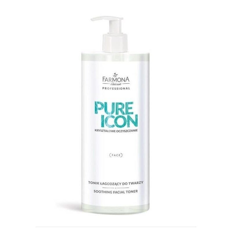 FARMONA PURE ICON drėkinantis, raminantis veido tonikas jautriai odai, 500 ml. FARMONA PURE ICON drėkinantis, raminantis veido tonikas jautriai odai, 500 ml.