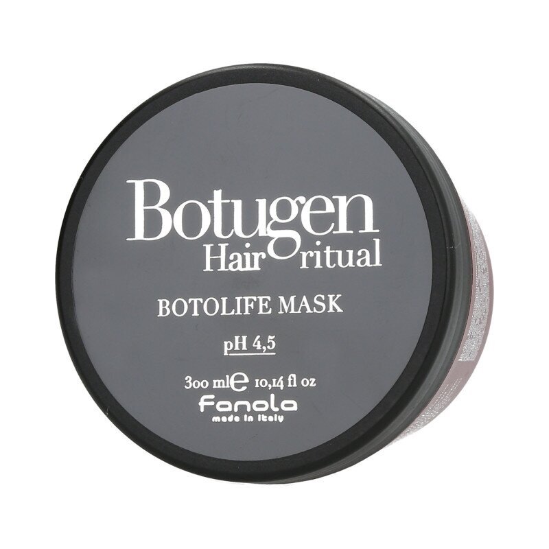 FANOLA BOTUGEN Botolife Kaukė pažeistiems ir lūžinėjantiems plaukams, 300 ml. FANOLA BOTUGEN Botolife Kaukė pažeistiems ir lūžinėjantiems plaukams, 300 ml.