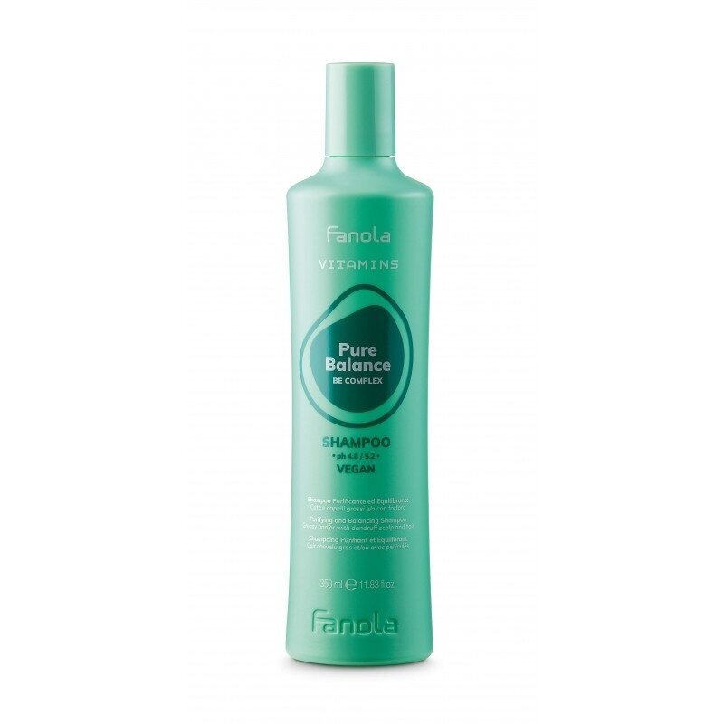FANOLA PURE BALANCE valomasis ir balansuojantis šampūnas, 350 ml FANOLA PURE BALANCE valomasis ir balansuojantis šampūnas, 350 ml