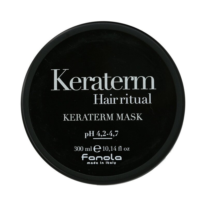 FANOLA KERATERM Kaukė su keratinu besipučiantiems plaukams, 300 ml. FANOLA KERATERM Kaukė su keratinu besipučiantiems plaukams, 300 ml.