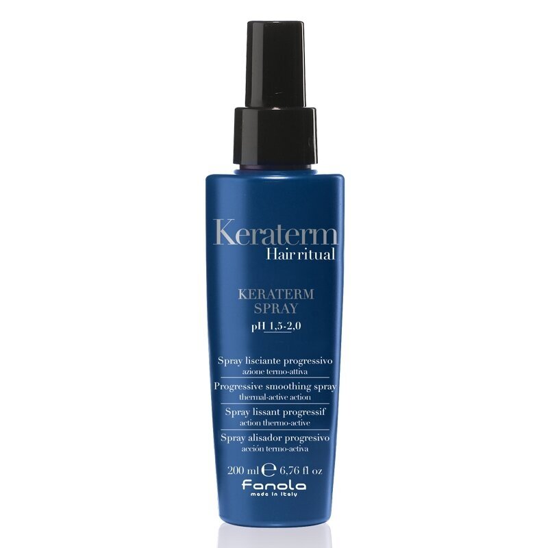 FANOLA KERATERM SPRAY tiesinantis purškiklis su keratinu, 200 ml FANOLA KERATERM SPRAY tiesinantis purškiklis su keratinu, 200 ml