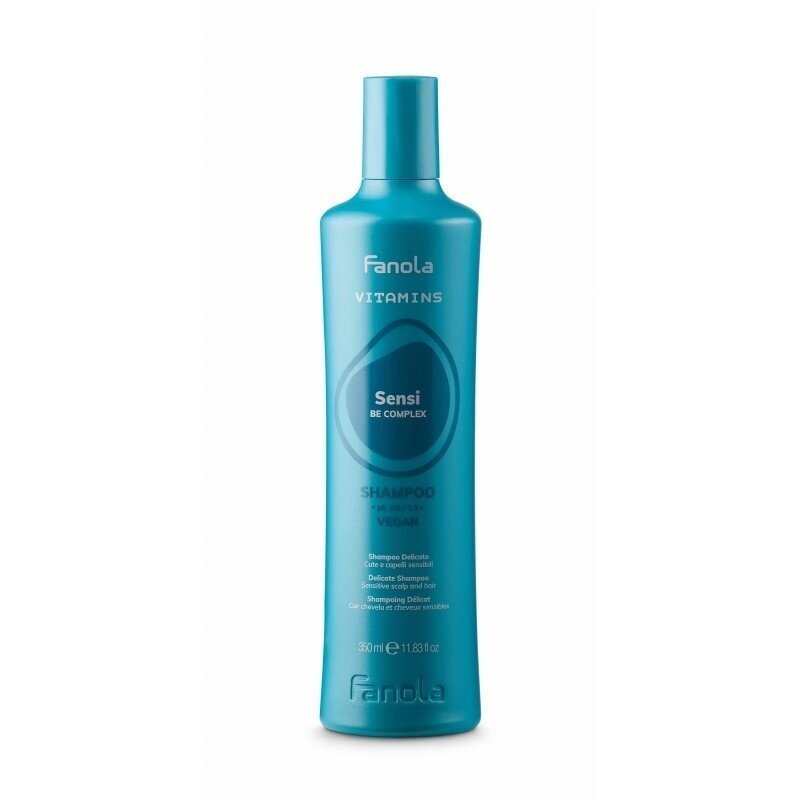 FANOLA SENSI SENSITIVE SCALP šampūnas jautriai galvos odai ir plaukams, 350 ml FANOLA SENSI SENSITIVE SCALP šampūnas jautriai galvos odai ir plaukams, 350 ml