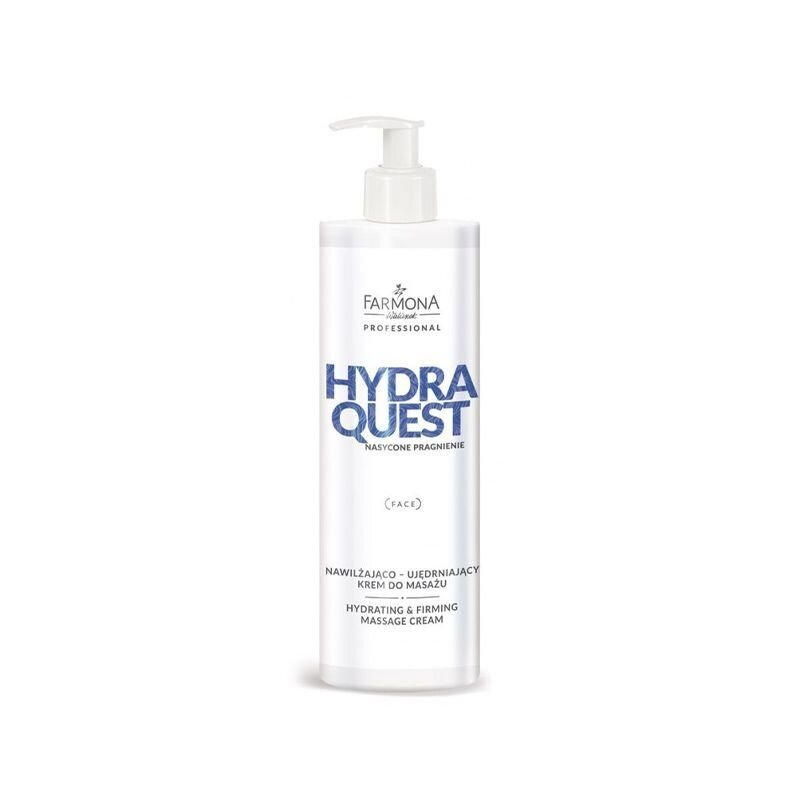 FARMONA HYDRA QUEST odą drėkinantis-stangrinantis kremas veido masažams, 280 ml FARMONA HYDRA QUEST odą drėkinantis-stangrinantis kremas veido masažams, 280 ml