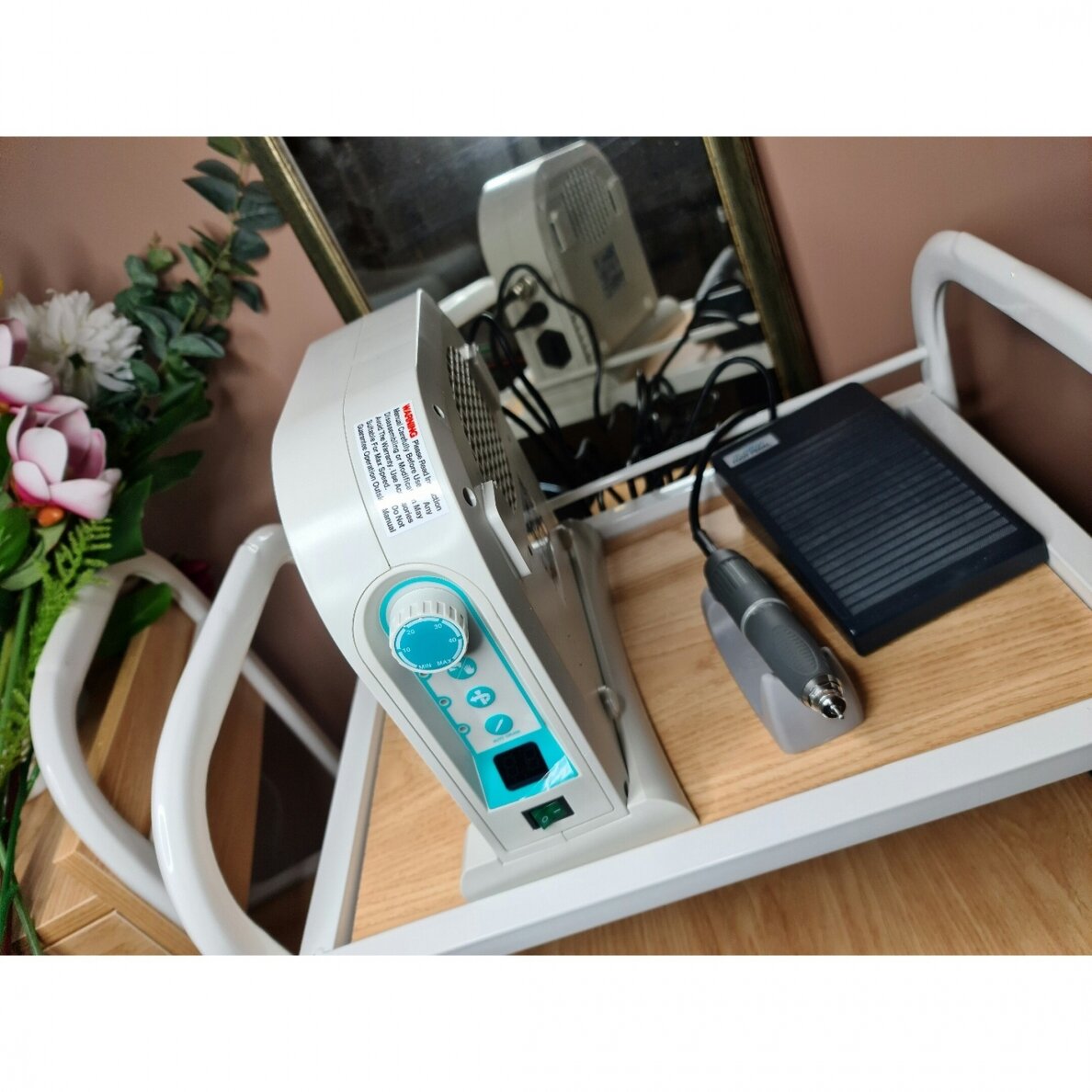 Profesionali elektrinė freza manikiūro ir pedikiūro darbams MARATHON MULTI 600 + BM50S1 (50.000 apsukos) 11 Profesionali elektrinė freza manikiūro ir pedikiūro darbams MARATHON MULTI 600 + BM50S1 (50.000 apsukos) 11