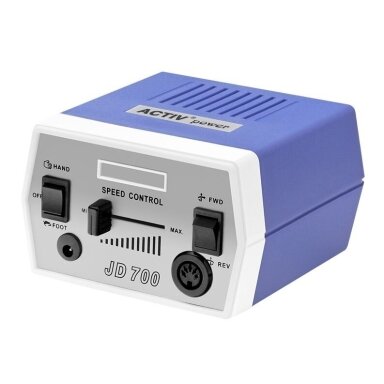 Profesionali elektrinė freza manikiūro darbams JD700, violetinės spalvos