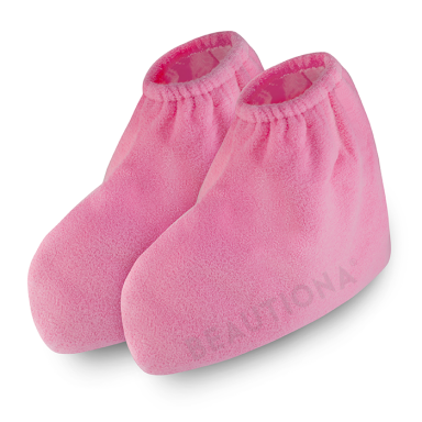 Frotinės kojinės parafino procedūrai PINK, 1 pora Frotinės kojinės parafino procedūrai PINK, 1 pora