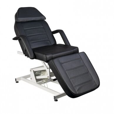 Profesionali elektrinė kosmetologinė kėdė-lova AZZURRO 673A, juoda (1 variklis) Profesionali elektrinė kosmetologinė kėdė-lova AZZURRO 673A, juoda (1 variklis)