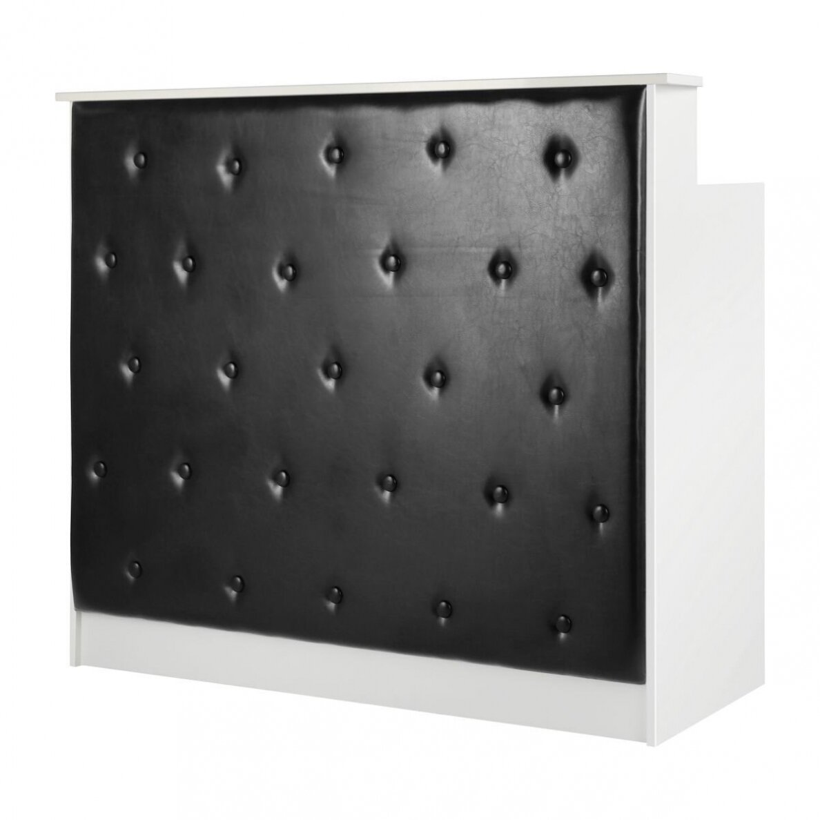 GABBIANO profesionalus registratūros stalas ir recepcija grožio salonams G26B, juodai baltos spalvos GABBIANO profesionalus registratūros stalas ir recepcija grožio salonams G26B, juodai baltos spalvos