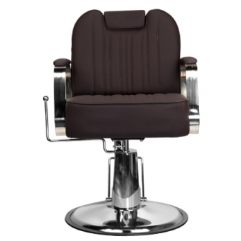 Profesionali barberio kėdė kirpykloms ir grožio salonams GABBIANO RUFO BROWN 6 Profesionali barberio kėdė kirpykloms ir grožio salonams GABBIANO RUFO BROWN 6