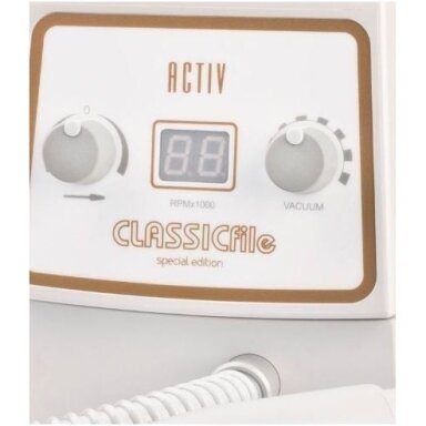 EXO PROFESSIONAL CLASSIC FILE profesionali podologinė freza pedikiūro darbams su išsiurbimu, 300 W (30.000 apsukos) EXO PROFESSIONAL CLASSIC FILE profesionali podologinė freza pedikiūro darbams su išsiurbimu, 300 W (30.000 apsukos)