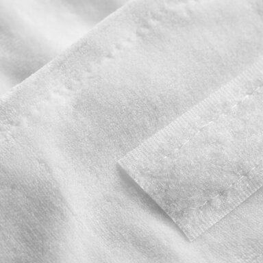 Galvos ir plaukų juosta kosmetologinėms ir kirpyklos procedūroms, baltas veliuras Galvos ir plaukų juosta kosmetologinėms ir kirpyklos procedūroms, baltas veliuras
