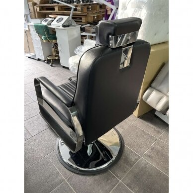 Profesionali barberio kėdė kirpykloms ir barbershopams GABBIANO PATRIZIO, juodos spalvos 9 Profesionali barberio kėdė kirpykloms ir barbershopams GABBIANO PATRIZIO, juodos spalvos 9