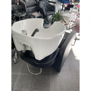 Profesionali plautuvė kirpykloms ir barberiams GABBIANO BERGEN, juodos spalvos 9 Profesionali plautuvė kirpykloms ir barberiams GABBIANO BERGEN, juodos spalvos 9