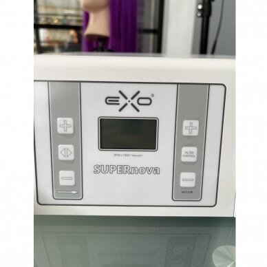 EXO PROFESSIONAL SUPERNOVA profesionali podologinė freza pedikiūro darbams su dulkių išsiurbimu 350W, (30 000 apsukų) 7 EXO PROFESSIONAL SUPERNOVA profesionali podologinė freza pedikiūro darbams su dulkių išsiurbimu 350W, (30 000 apsukų) 7