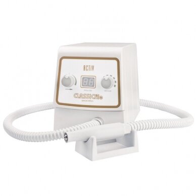 EXO PROFESSIONAL CLASSIC FILE profesionali podologinė freza pedikiūro darbams su išsiurbimu, 300 W (30.000 apsukos) EXO PROFESSIONAL CLASSIC FILE profesionali podologinė freza pedikiūro darbams su išsiurbimu, 300 W (30.000 apsukos)