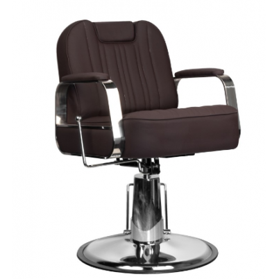 Profesionali barberio kėdė kirpykloms ir grožio salonams GABBIANO RUFO BROWN