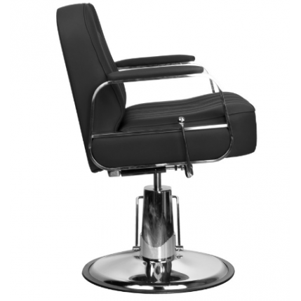 Profesionali barberio kėdė kirpykloms ir grožio salonams GABBIANO RUFO BLACK 3 Profesionali barberio kėdė kirpykloms ir grožio salonams GABBIANO RUFO BLACK 3
