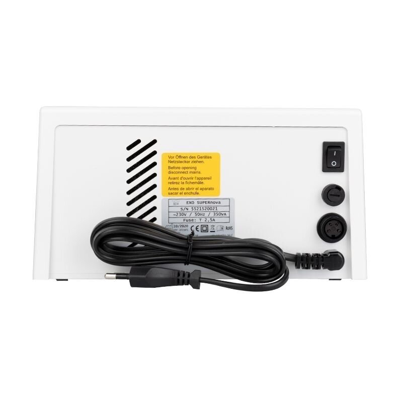 EXO PROFESSIONAL SUPERNOVA profesionali podologinė freza pedikiūro darbams su dulkių išsiurbimu 350W, (30 000 apsukų) 4 EXO PROFESSIONAL SUPERNOVA profesionali podologinė freza pedikiūro darbams su dulkių išsiurbimu 350W, (30 000 apsukų) 4