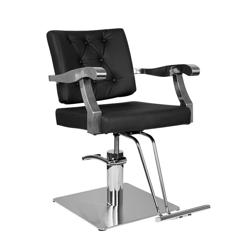 Profesionali kirpyklos kėdė GABBIANO LION, juodos spalvos Profesionali kirpyklos kėdė GABBIANO LION, juodos spalvos