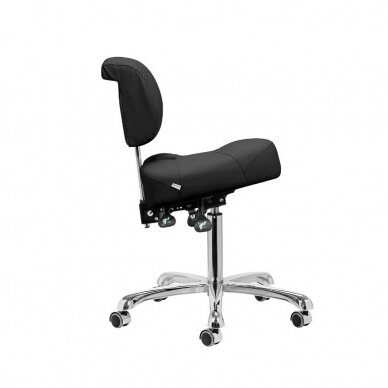 GIOVANNI CLASSIC 1005 profesionali podologinė meistro kėdė kosmetologams bei grožio salonams, juodos spalvos 4 GIOVANNI CLASSIC 1005 profesionali podologinė meistro kėdė kosmetologams bei grožio salonams, juodos spalvos 4