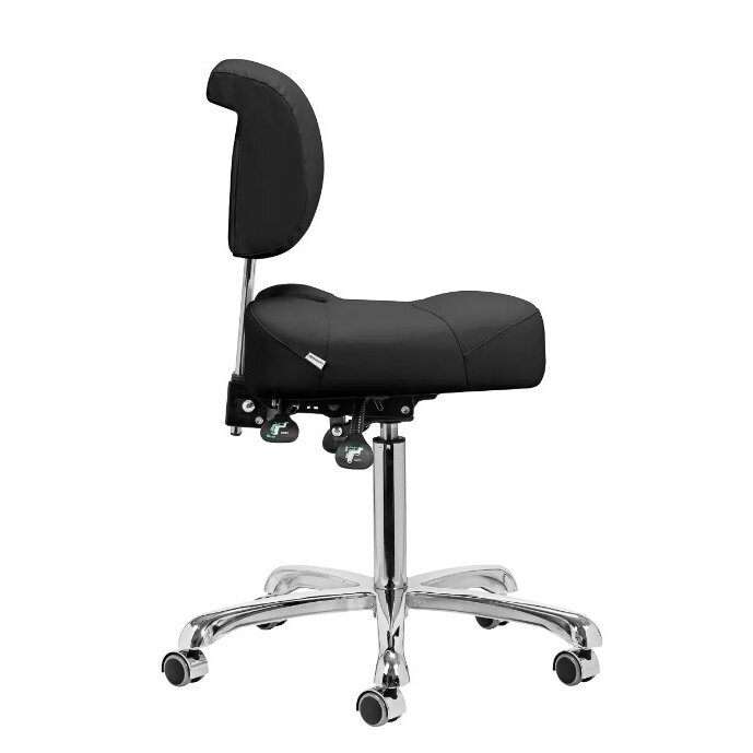 GIOVANNI CLASSIC 1005 profesionali podologinė meistro kėdė kosmetologams bei grožio salonams, juodos spalvos 3 GIOVANNI CLASSIC 1005 profesionali podologinė meistro kėdė kosmetologams bei grožio salonams, juodos spalvos 3