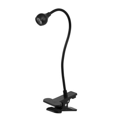 GLOW profesionali stalinė lempa manikiūro darbams LED SNAKE, juodos spalvos GLOW profesionali stalinė lempa manikiūro darbams LED SNAKE, juodos spalvos