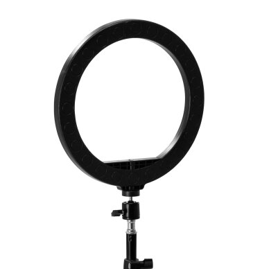 GLOW profesionali makiažo lempa LED RING 10" bsc su stovu 10W 4 GLOW profesionali makiažo lempa LED RING 10" bsc su stovu 10W 4