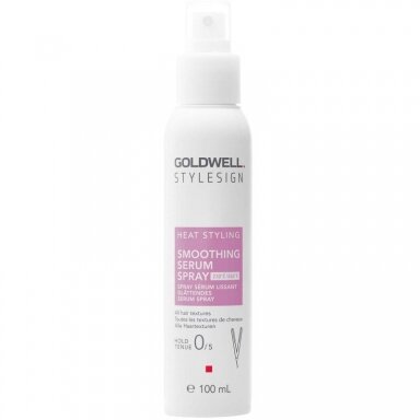 GOLDWELL Stylesign Heat Styling Smoothing Serum veiksmingas plaukų purškiklis su apsauga nuo karščio, 100 ml GOLDWELL Stylesign Heat Styling Smoothing Serum veiksmingas plaukų purškiklis su apsauga nuo karščio, 100 ml