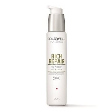 GOLDWELL RICH REPAIR serumas sausiems ir pažeistiems plaukams, 100 ml GOLDWELL RICH REPAIR serumas sausiems ir pažeistiems plaukams, 100 ml
