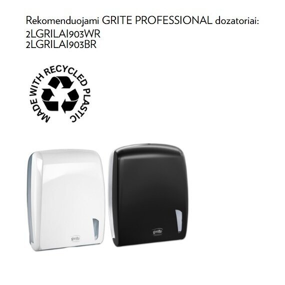GRITE lapiniai popieriniai rankšluosčiai Economy 250 V Compact 2 GRITE lapiniai popieriniai rankšluosčiai Economy 250 V Compact 2