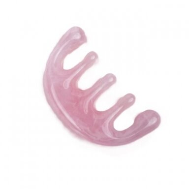 GUA SHA nefrito akmuo veido ir galvos masažui GUA SHA nefrito akmuo veido ir galvos masažui