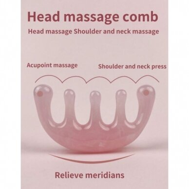 GUA SHA nefrito akmuo veido  ir galvos masažui 2