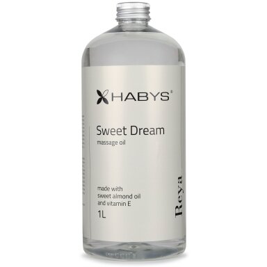 HABYS REYA SWEET DREAM masažo aliejus odai kuriai trūksta gyvybingumo HABYS REYA SWEET DREAM masažo aliejus odai kuriai trūksta gyvybingumo