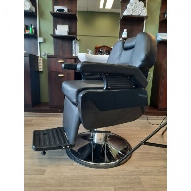 Profesionali barberio kėdė kirpykloms ir grožio salonams HAIR SYSTEM NEW YORK 6 Profesionali barberio kėdė kirpykloms ir grožio salonams HAIR SYSTEM NEW YORK 6