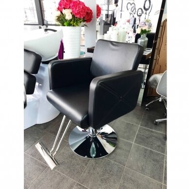 Profesionali kirpyklos kėdė HAIR SYSTEM HS99, juodos spalvos 6 Profesionali kirpyklos kėdė HAIR SYSTEM HS99, juodos spalvos 6