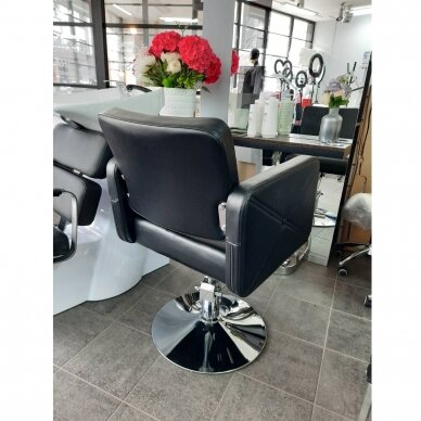 Profesionali kirpyklos kėdė HAIR SYSTEM HS99, juodos spalvos 7 Profesionali kirpyklos kėdė HAIR SYSTEM HS99, juodos spalvos 7