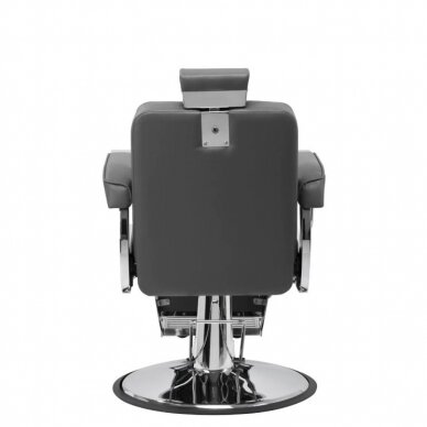 HAIR SYSTEM profesionali barberio kėdė kirpykloms ir grožio salonams BM88066, pilkos spalvos 4 HAIR SYSTEM profesionali barberio kėdė kirpykloms ir grožio salonams BM88066, pilkos spalvos 4