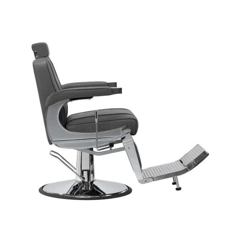 HAIR SYSTEM profesionali barberio kėdė kirpykloms ir grožio salonams BM88066, pilkos spalvos 1 HAIR SYSTEM profesionali barberio kėdė kirpykloms ir grožio salonams BM88066, pilkos spalvos 1