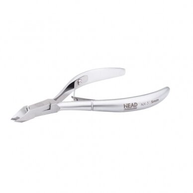 HEAD BEAUTY profesionalios žnyplutės odelių karpymui X-LINE, L-105mm, ašmenys 5mm 2 HEAD BEAUTY profesionalios žnyplutės odelių karpymui X-LINE, L-105mm, ašmenys 5mm 2