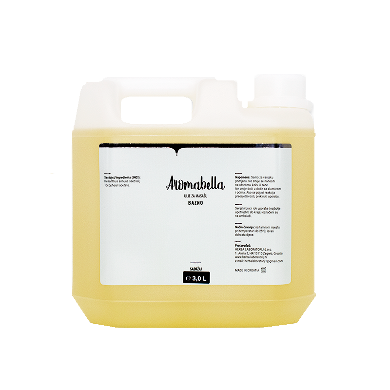 HERBA LAB profesionalus anticeliulitinis masažo aliejus ANTICELLULITE 1