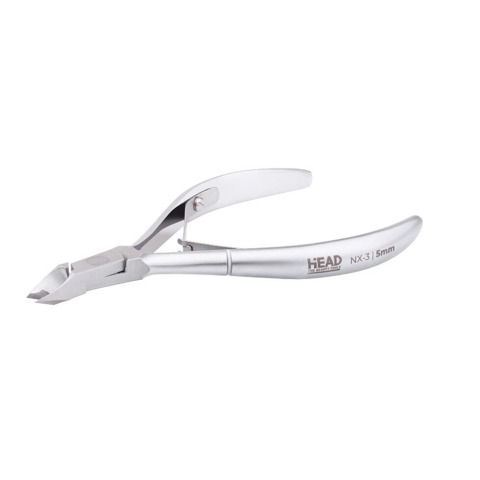 HEAD BEAUTY profesionalios žnyplutės odelių karpymui X-LINE, L-105mm, ašmenys 5mm 2 HEAD BEAUTY profesionalios žnyplutės odelių karpymui X-LINE, L-105mm, ašmenys 5mm 2