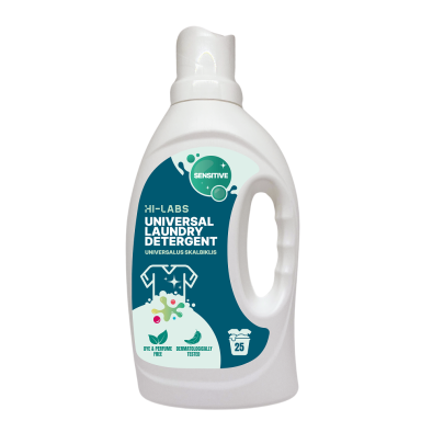 HI-LABS UNIVERSAL LAUNDRY DETERGENT universalus skalbiklis, 1l HI-LABS UNIVERSAL LAUNDRY DETERGENT universalus skalbiklis, 1l