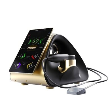 HIFU 2in1 fokusuotas 22D ultragarso aparatas veidui ir kūnui + RF lipo