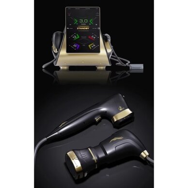 HIFU 2in1 fokusuotas 22D ultragarso aparatas veidui ir kūnui + RF lipo 6 HIFU 2in1 fokusuotas 22D ultragarso aparatas veidui ir kūnui + RF lipo 6
