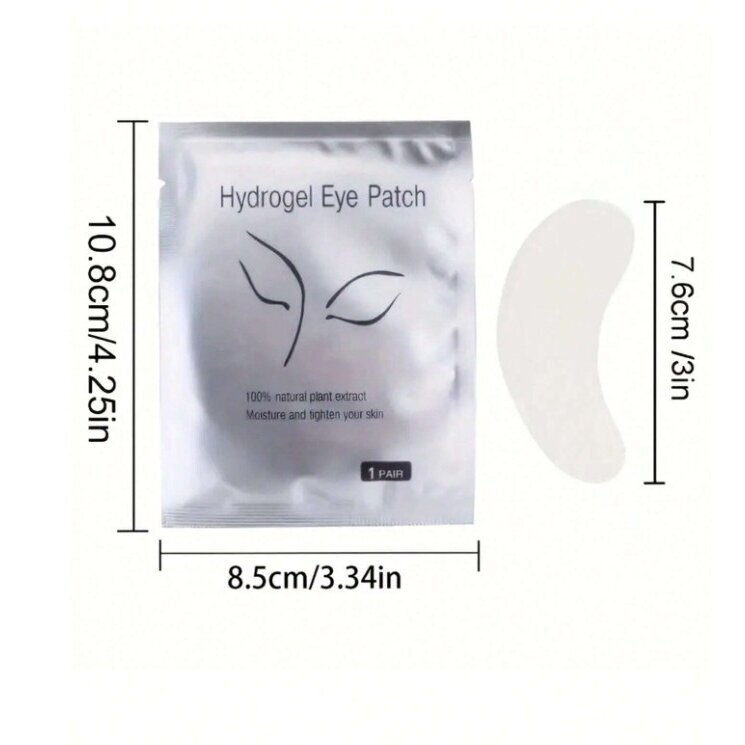 Hidrogeliniai paakių padeliai (10 porų) 1 Hidrogeliniai paakių padeliai (10 porų) 1