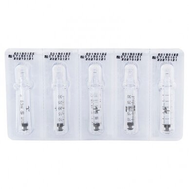 Hyaluron Pen ampulė beadatinėms injekcijoms , 5 vnt. 2 Hyaluron Pen ampulė beadatinėms injekcijoms , 5 vnt. 2