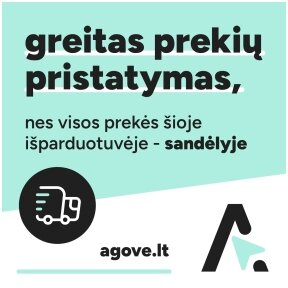 Itin greitas ir pigus grožio prekių pristatymas su AGOVĖ – meistrų išparduotuve!