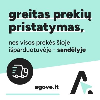 Itin greitas ir pigus grožio prekių pristatymas su AGOVĖ – meistrų išparduotuve!