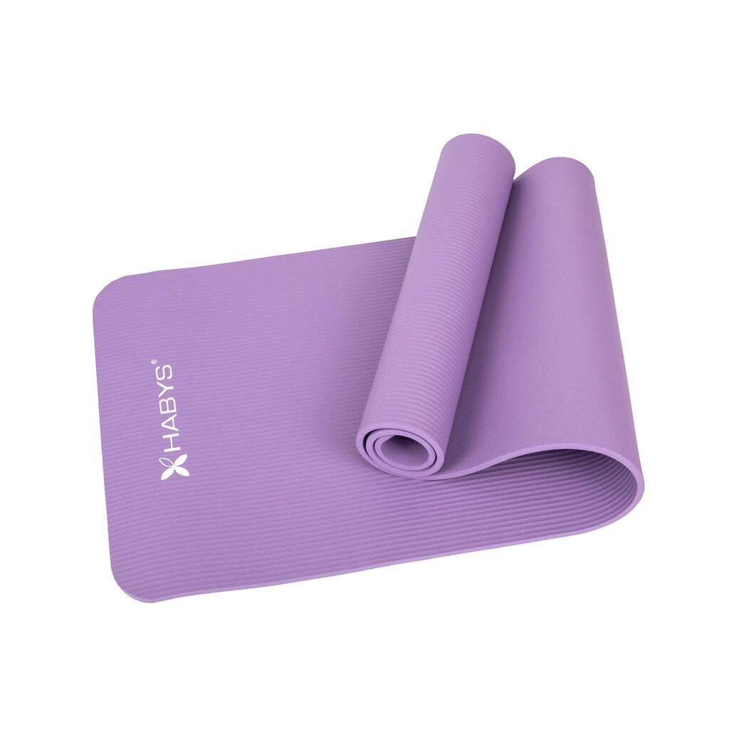 Jogos kilimėlis treniruotėms NBR, 183x61x1cm, violetinės spalvos 2 Jogos kilimėlis treniruotėms NBR, 183x61x1cm, violetinės spalvos 2